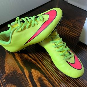 NIKE MERCURIAL VAPOR X VOLT/HYPER PINK